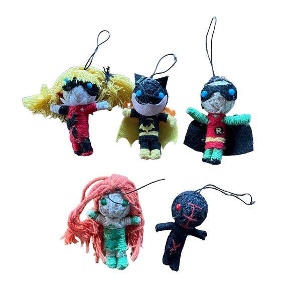 String People DC Comics Handmade All 5 - Picture 1 of 6